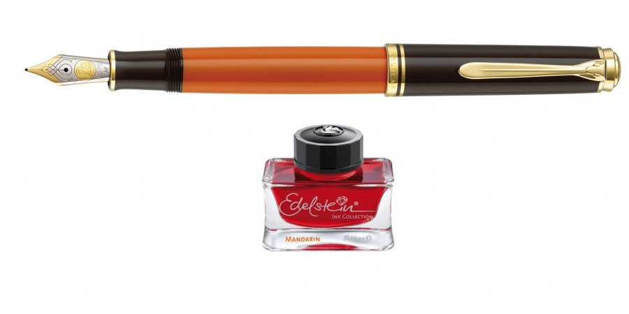 Pelikan Souveràn Penna Stilografica Nera M800 Finiture Oro - Le Penne di  Nello