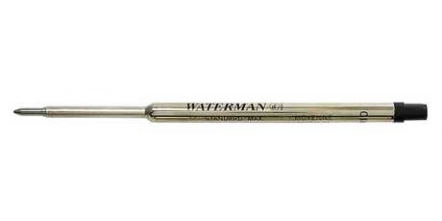Refill Penna Sfera Waterman Standard Maxima M in blister Colore Nero